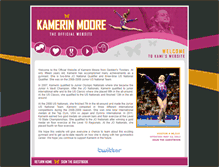 Tablet Screenshot of kamerinmoore.com
